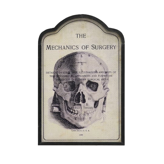 The Mechanics of Surgery Halloween Wall Sign by Ashland&#xAE;